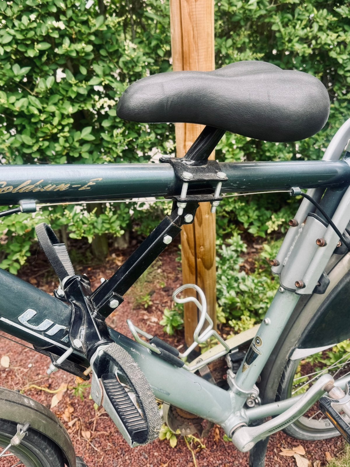 Kinderzitje fiets - zadel op stang, Vélos & Vélomoteurs, Accessoires vélo | Sièges de vélo, Siège avant, Repose-pieds, 9 à 36 kg