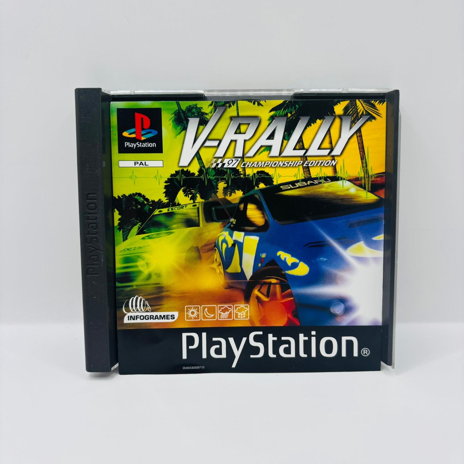 V-Rally Championship Edition PlayStation 1, Games en Spelcomputers, Games | Sony PlayStation 1, Ophalen of Verzenden, Zo goed als nieuw