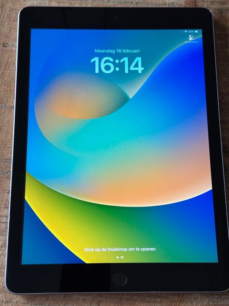 Apple iPad 5e generatie (Model A1822), Informatique & Logiciels, Apple iPad Tablettes, Gris, Enlèvement ou Envoi, Apple iPad, Utilisé