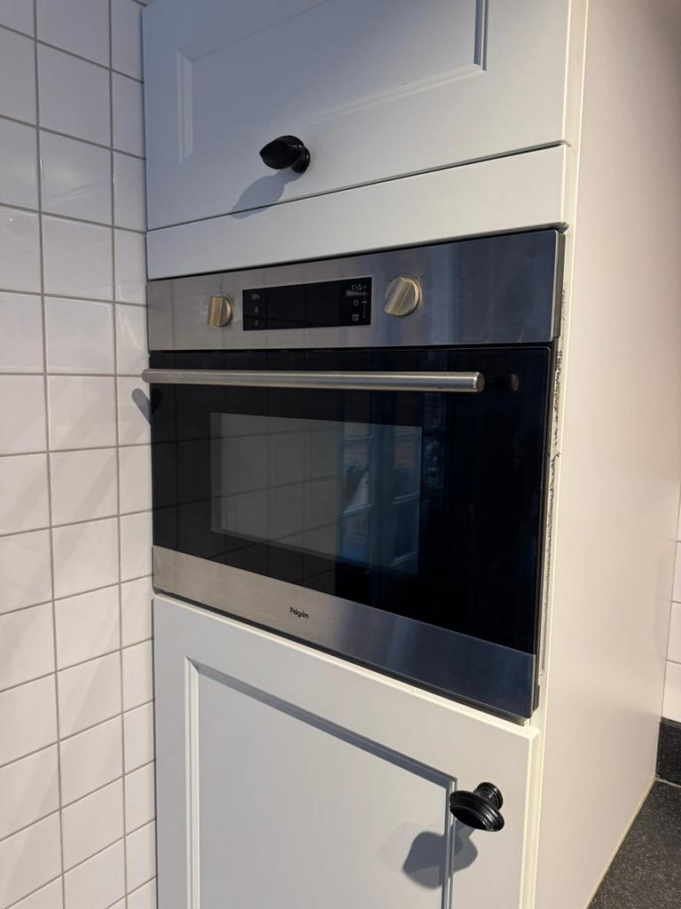 Cuisine d'angle campagnarde complète + équipement + DÉMONTÉE, Maison & Meubles, Enlèvement ou Envoi, Granit ou Pierre, Brillant ou Laqué