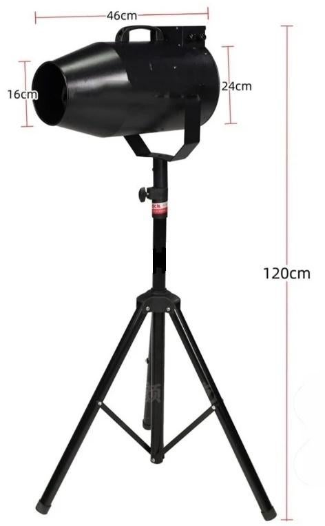 Nieuwe FIRST CLASS SCHUIM MACHINE 2000W & STATIEF & 20 L, Muziek en Instrumenten, Ophalen of Verzenden, Nieuw, Licht, Geluidgestuurd