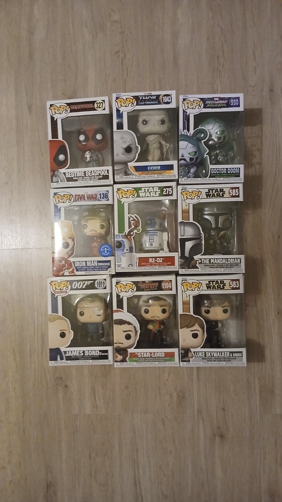 Funko pops, Ophalen