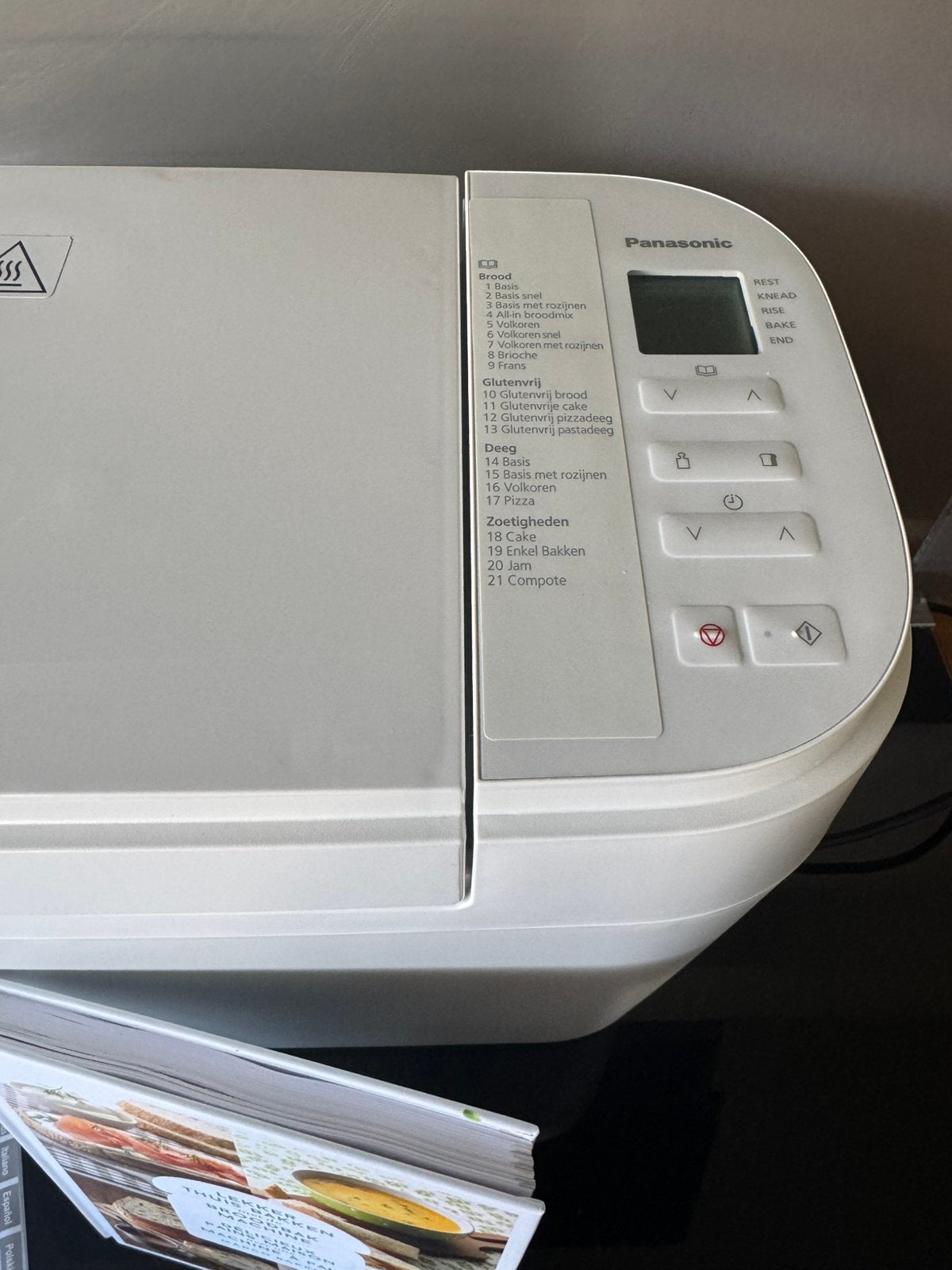 Panasonic SD-B2510, Enlèvement ou Envoi, Comme neuf, Avec minuteur