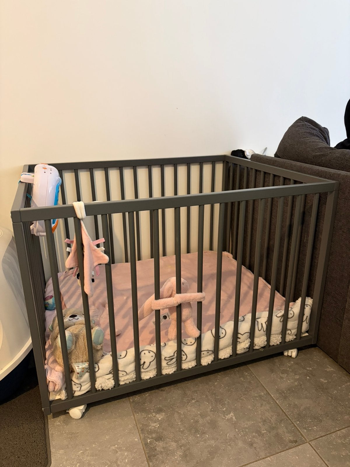 Gratis park, Kinderen en Baby's, Ophalen, Gebruikt, Vierkant, Wieltjes