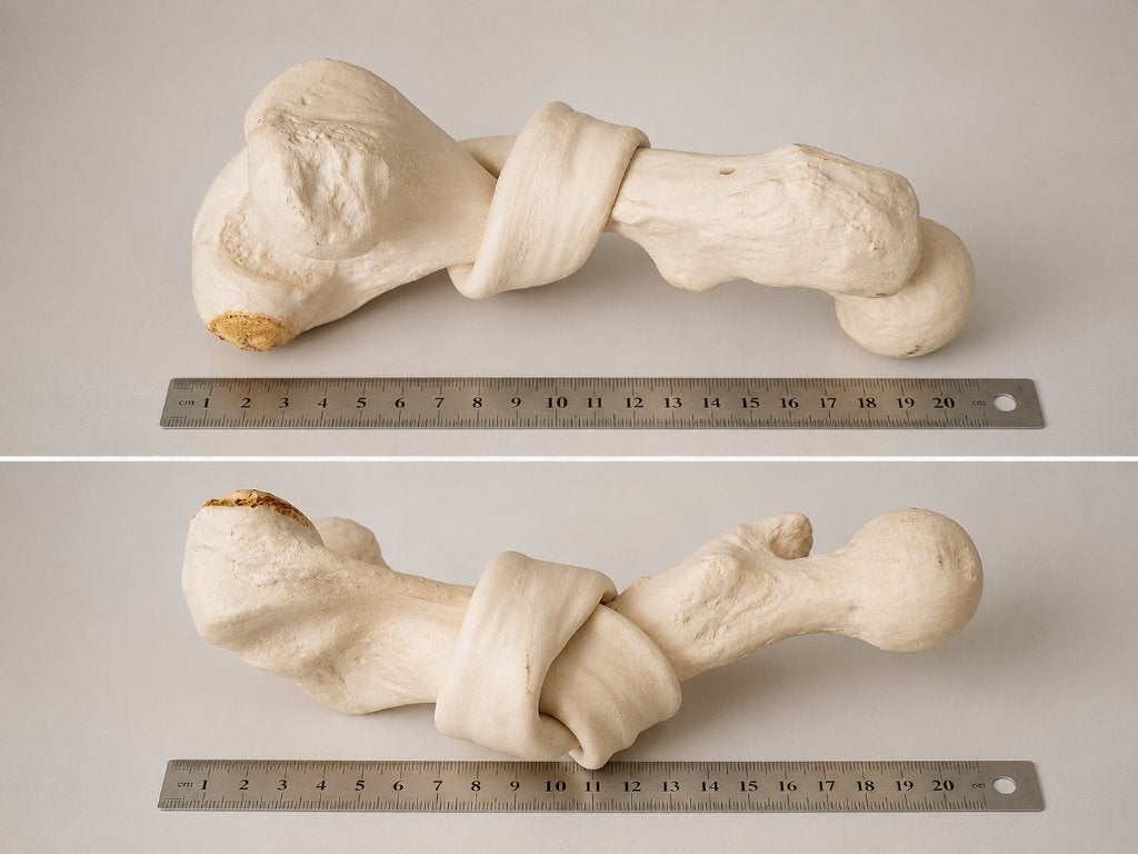 'twisted bone' anatomisch model menselijk femur, Antiek en Kunst, Curiosa en Brocante, Ophalen of Verzenden