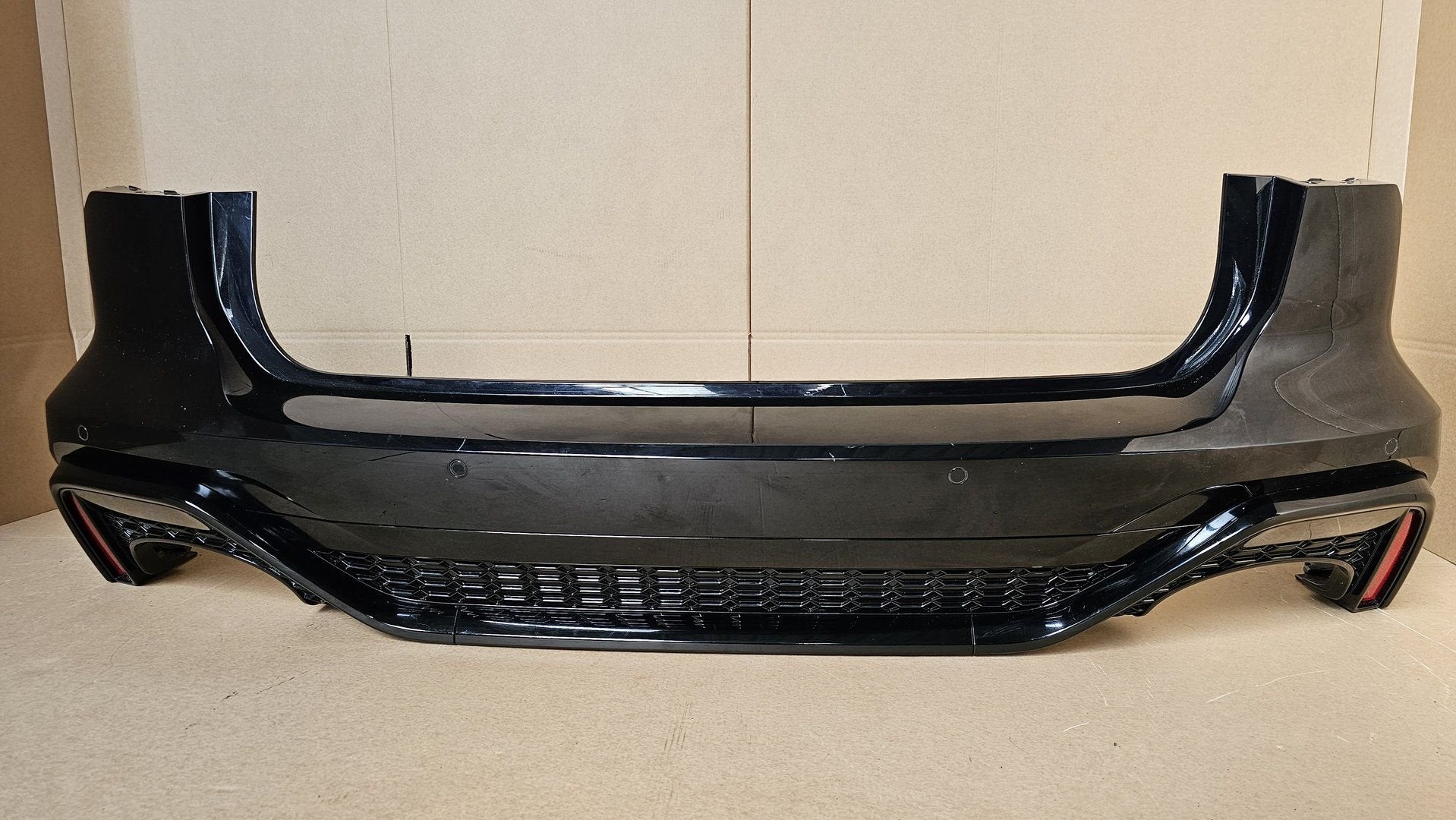 Achterbumper Audi A6 C8 4K RS6 6xPDC 4K9807511J COMPLEET, Gebruikt, -, Ophalen of Verzenden, Achter