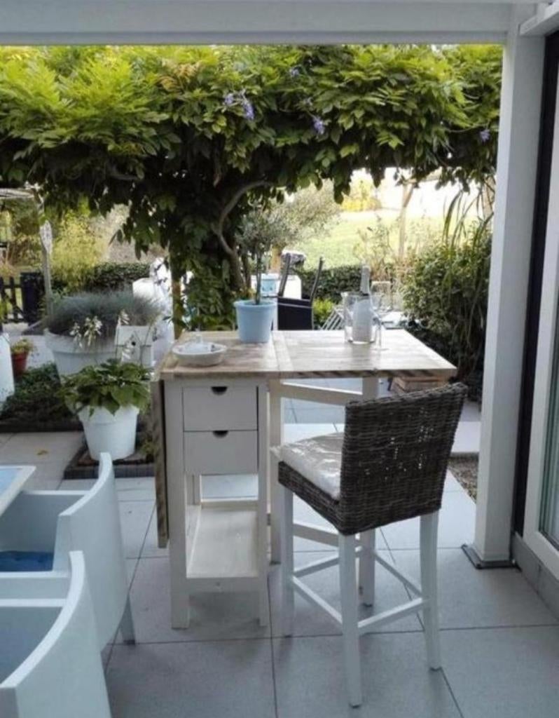 Riviera Maison WOOSTER STREET BAR TABLE € 749,00, Maison & Meubles, Dénudé, Neuf, Enlèvement ou Envoi