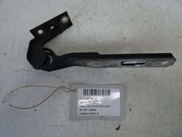 CHARNIERE DE CAPOT GAUCHE Audi A4 Avant (B7), Autos : Pièces & Accessoires, Utilisé, Audi