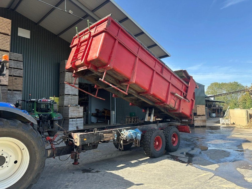 kipper 18 ton, Ophalen, Akkerbouw, Transport