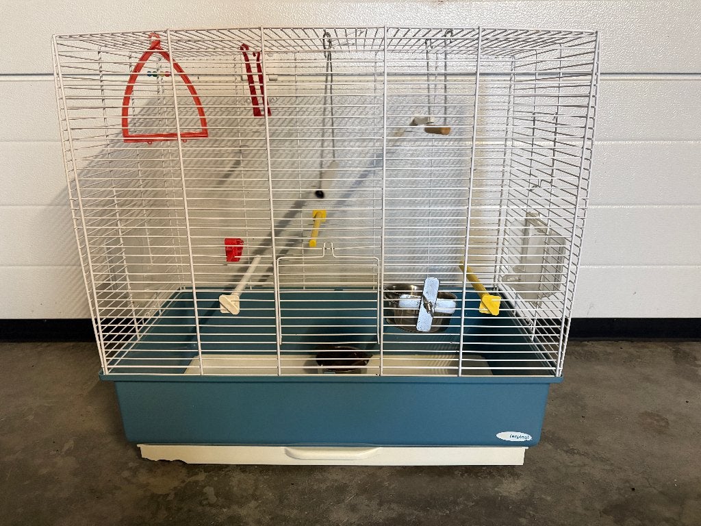cage d'oiseau, Enlèvement, Utilisé, Cage à oiseaux