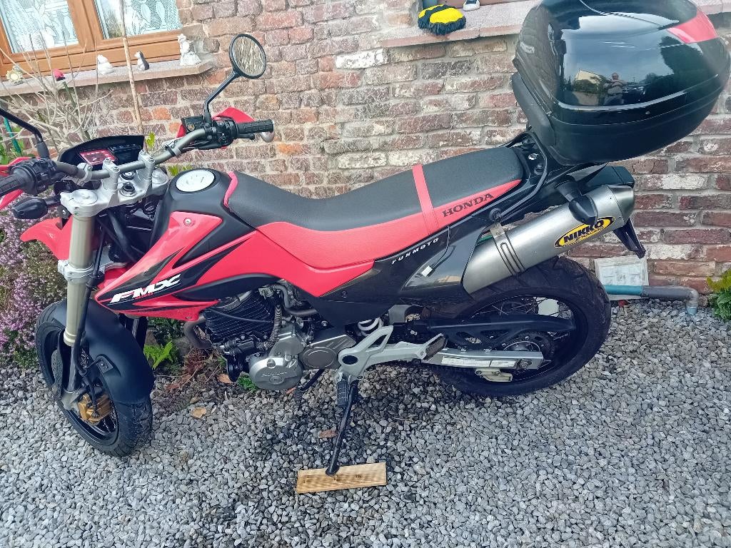 Honda FMX 650 rouge et noir, Motoren, Particulier, 12 t/m 35 kW, SuperMoto, 650 cc