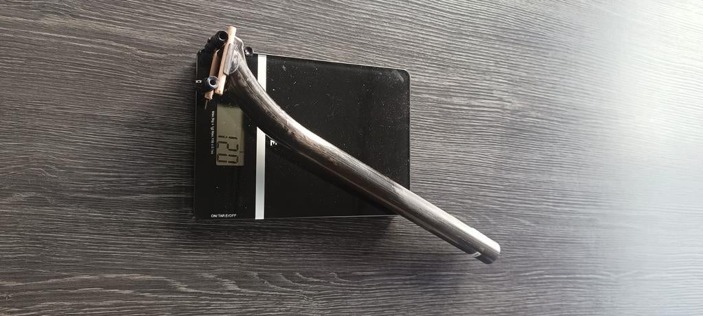 Darimo zadelpen 27.2 350mm 25mm setback, Fietsen en Brommers, Ophalen, Zo goed als nieuw, Overige typen