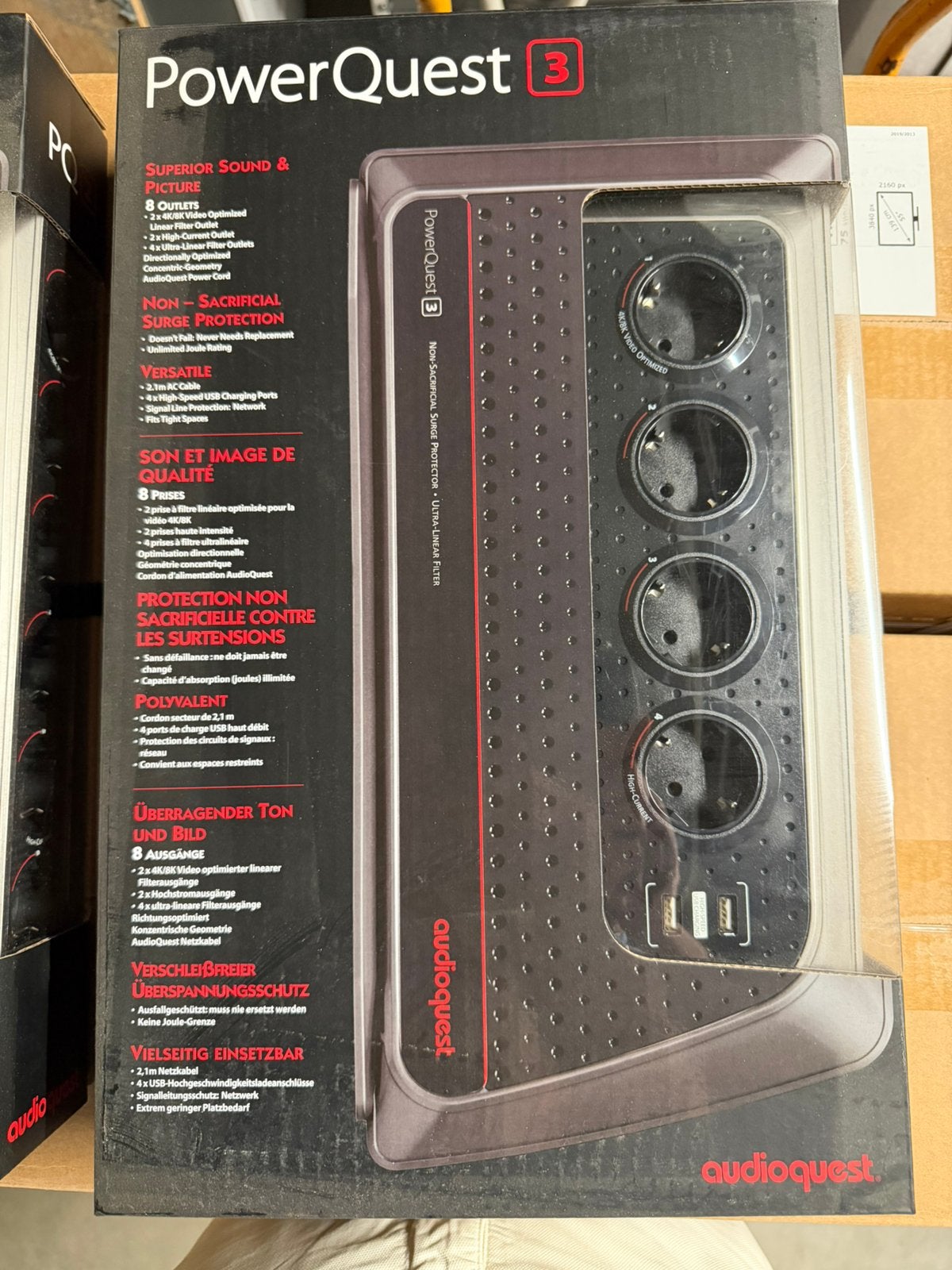 Audioquest PowerQuest 3, Enlèvement, Neuf