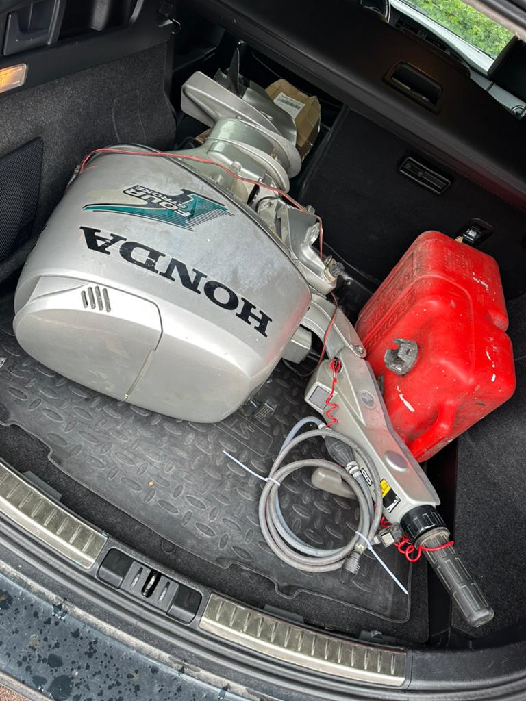 Buitenboordmotor Honda 30 met knuppel, Sports nautiques & Bateaux, Moteurs Hors-bord & In-bord, Enlèvement, Moteur hors-bord