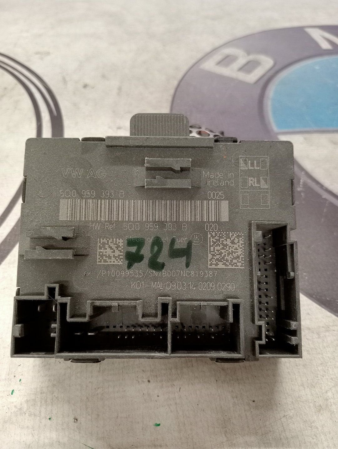 Portierregelapparaat linksvoor VW Golf 7 5Q0959393B, Gebruikt, -, Volkswagen, -