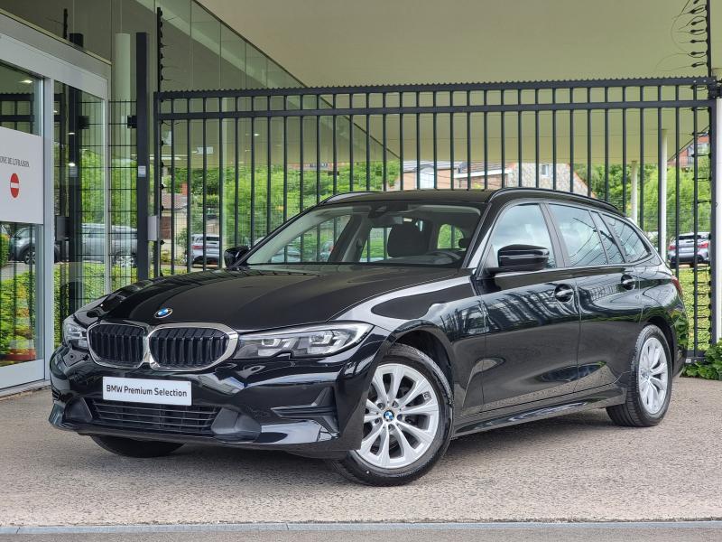 BMW Serie 3 316 Touring, Auto's, BMW, 1995 cc, Zwart, 5 deurs, Metaalkleur