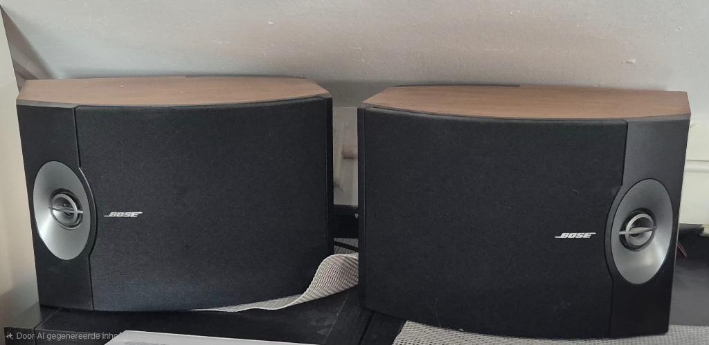 Een set van vier Boze 301 V speakers, TV, Hi-fi & Vidéo, Enceintes, Enlèvement, Utilisé, 120 watts ou plus, Haut-parleurs Frontaux, Arrière ou Stéréo