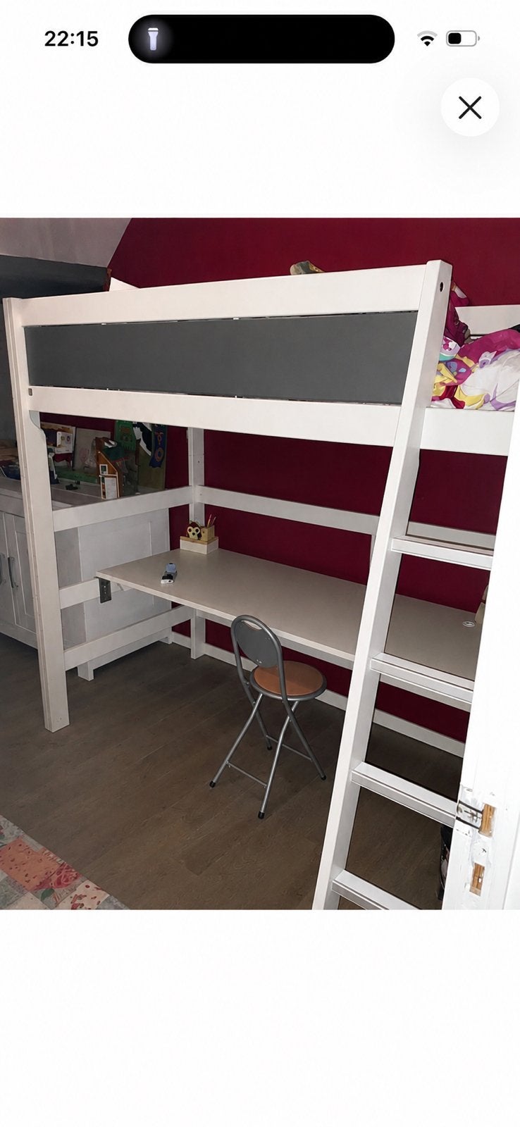 Life time hoogslaper, Huis en Inrichting, Ophalen, Zo goed als nieuw, Hoogslaper