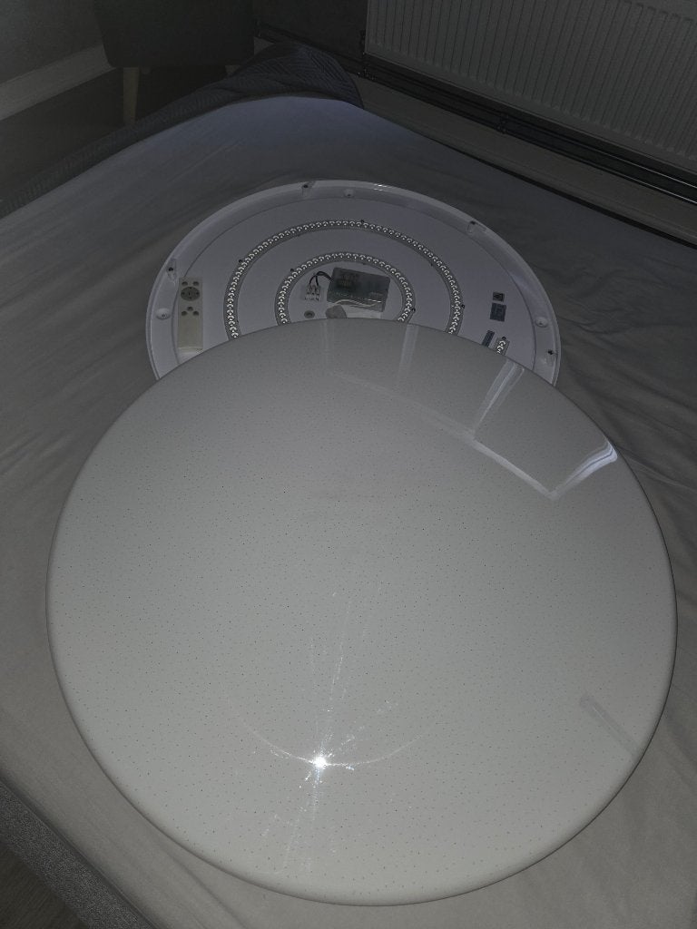 Plafonnier, Maison & Meubles, Lampes | Plafonniers, 75 cm, Blanc, LED, Enlèvement