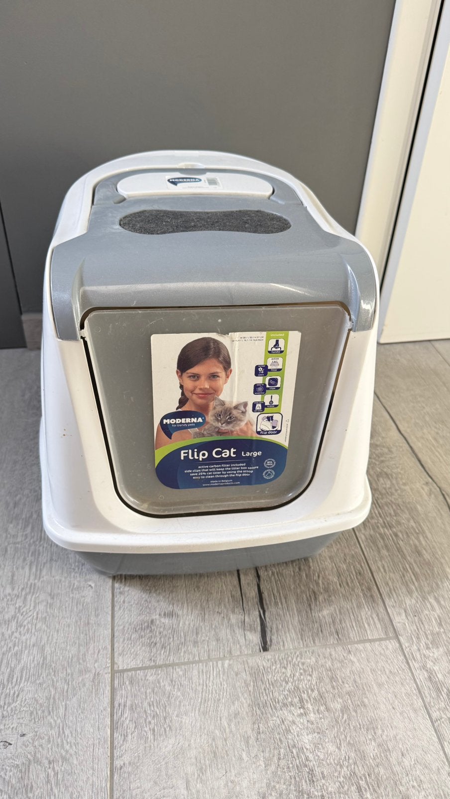 Moderna Kattentoilet Flip Cat, Enlèvement, Utilisé