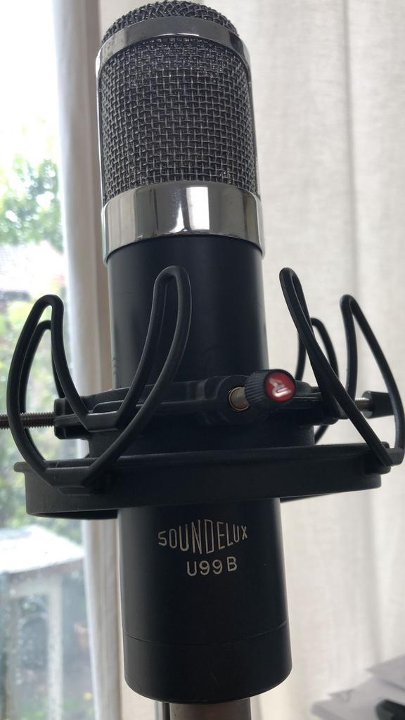 Soundelux u99b mic, Ophalen of Verzenden, Gebruikt, Studiomicrofoon