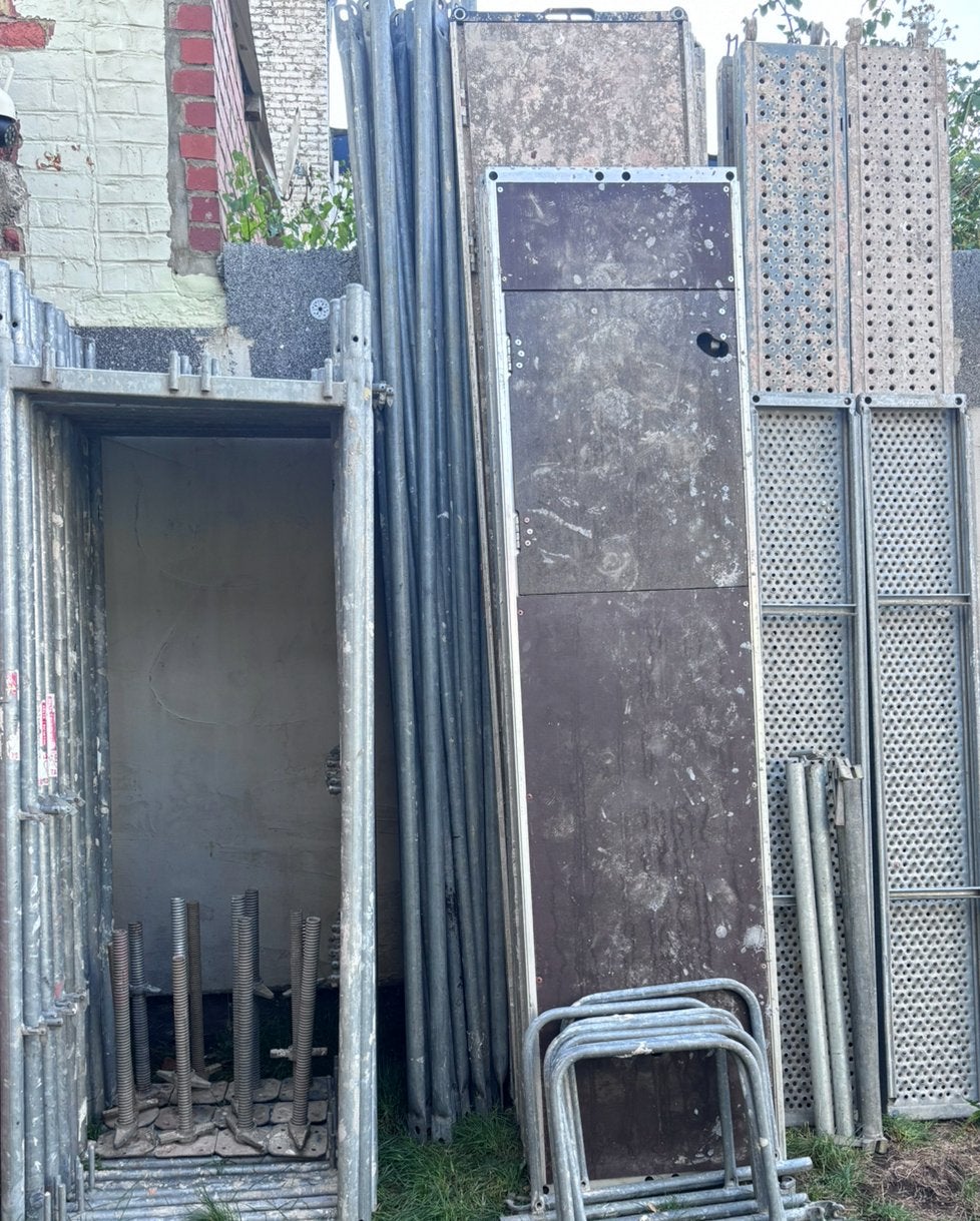 Echafaudage 100m2 Altrad Plettac, Bricolage & Construction, Échafaudages, Enlèvement, Utilisé