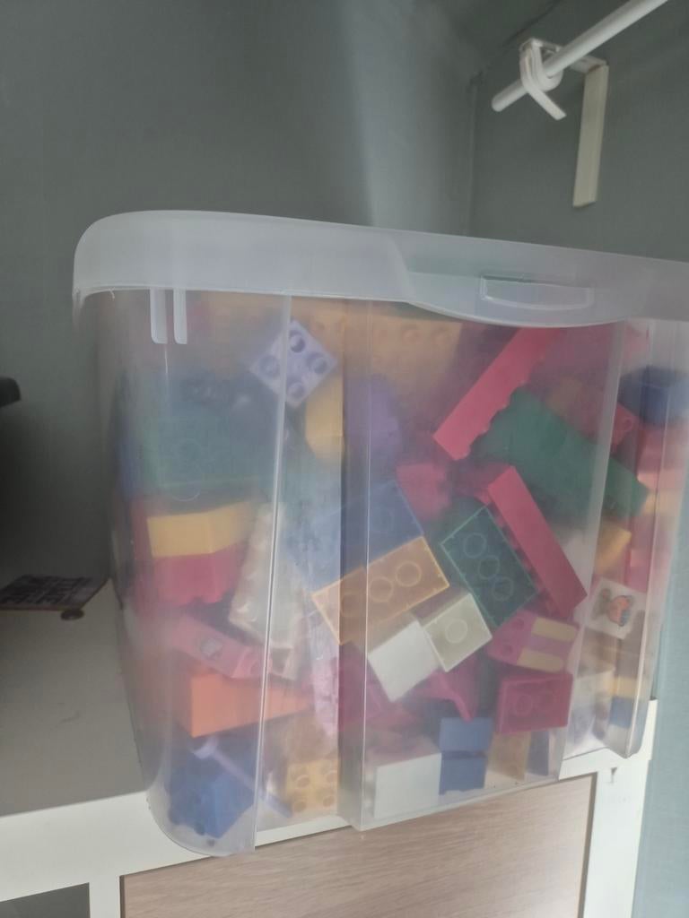 Grote bak lego duplo, Ophalen