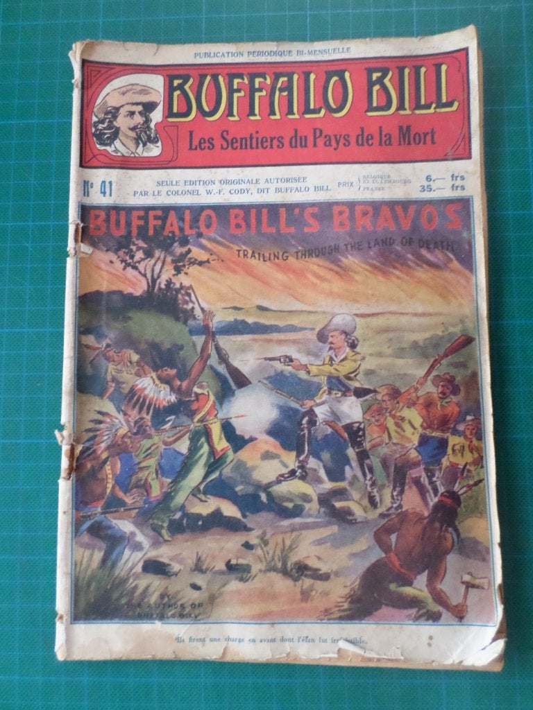 Buffalo Bill – 10 périodiques bi-mensuels - ~ 1930, Livres, Aventure & Action, Enlèvement ou Envoi, Utilisé, W-F. Cody
