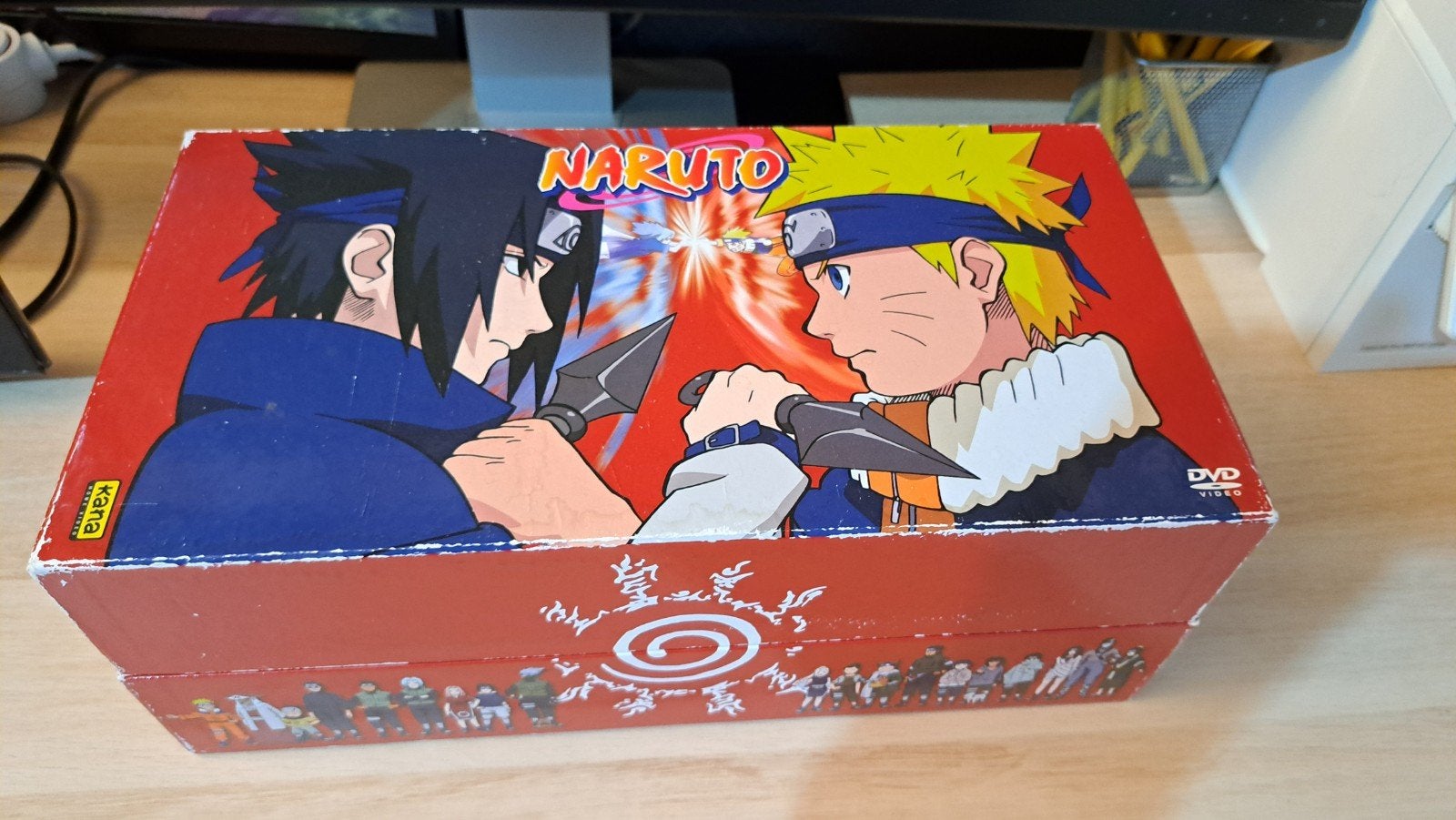 Naruto: de complete dvd-collectie als nieuw, Ophalen of Verzenden, Zo goed als nieuw