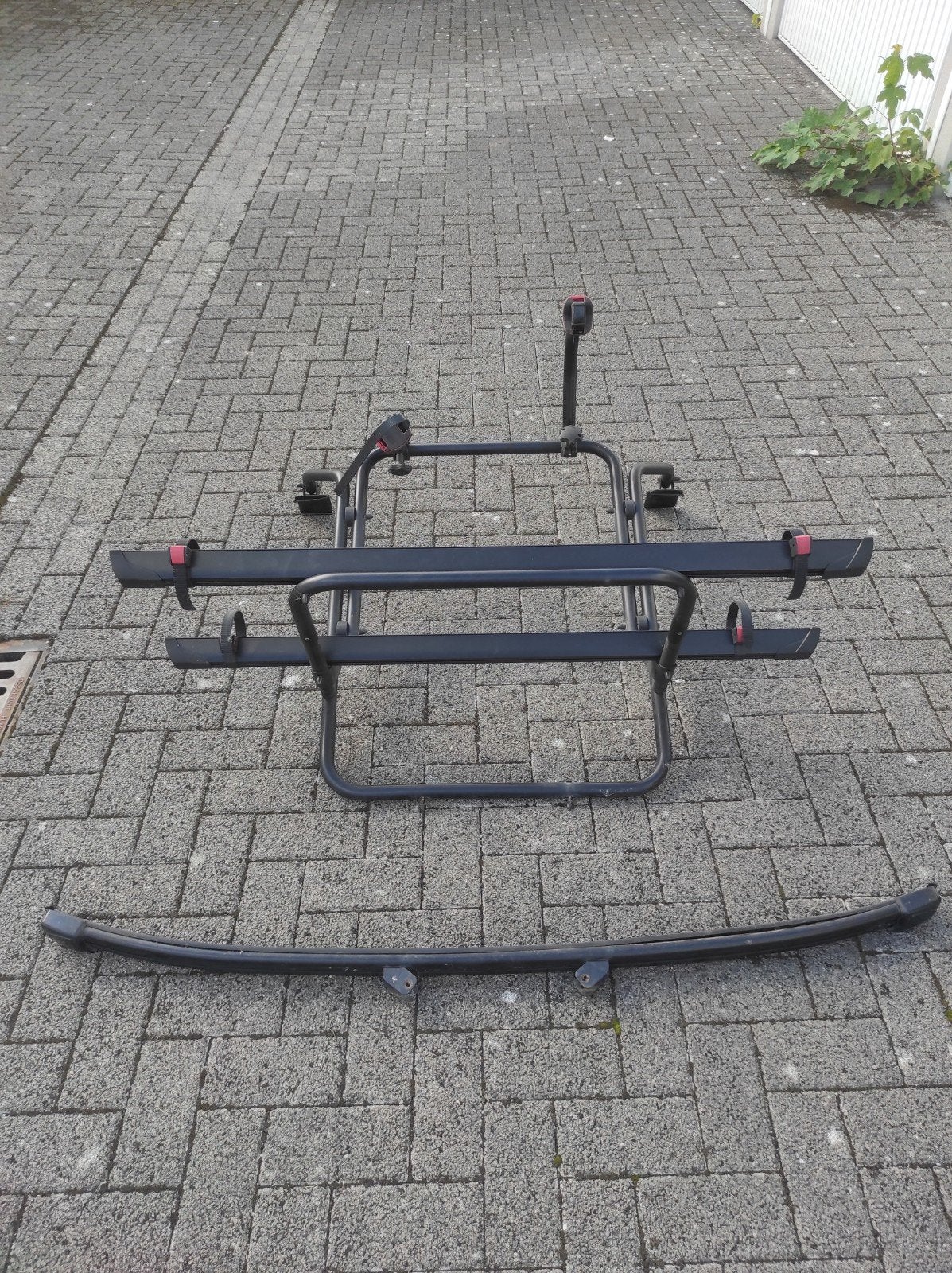 Fietsdrager voor Ford Transit Carry-Bike mrerk Fiamma, Ophalen, 2 fietsen, Gebruikt, Achterklepdrager