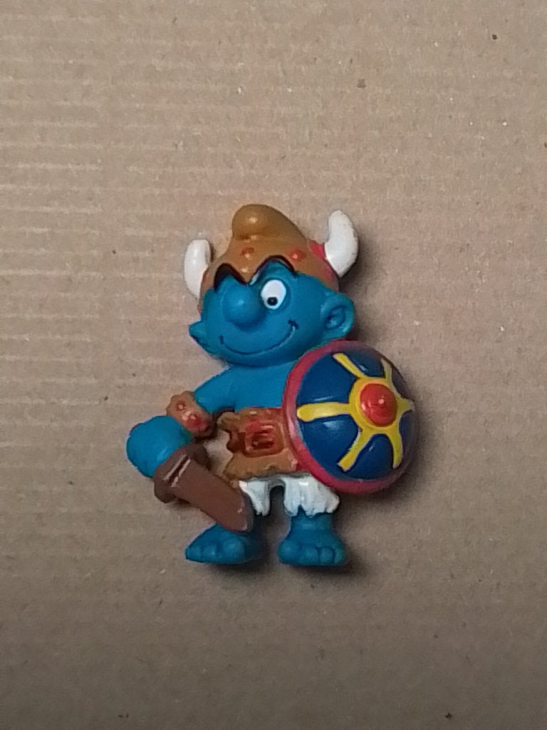 schtroumpfs smurf smurfen 20430 schtroumpfs vikings peyo., Envoi, Comme neuf, Autres Schtroumpfs, Poupée, Figurine ou Peluche
