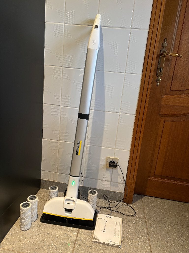 Kärcher dweilsysteem, Ophalen, Mop of Dweil