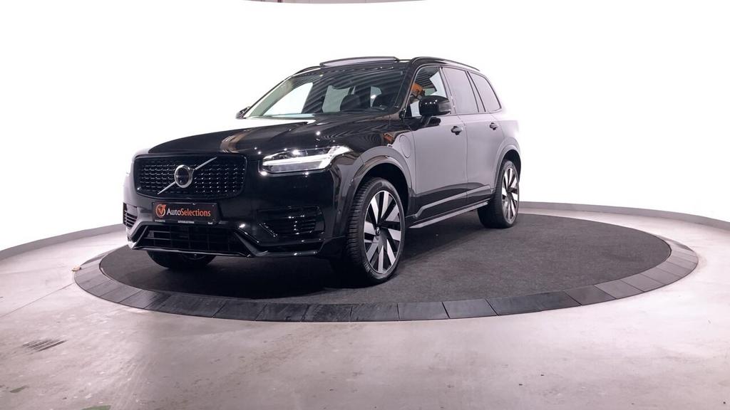 Volvo XC 90 T8 AWD ULTRA DARK + PANO + HEAD-UP + MASSAGE SE, Zwart, 0 kg, 5 deurs, USB