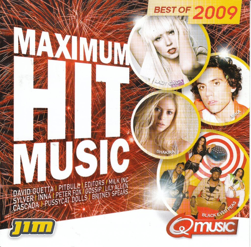 The Best of 2009 op Maximum Hit Music, Verzenden, Pop