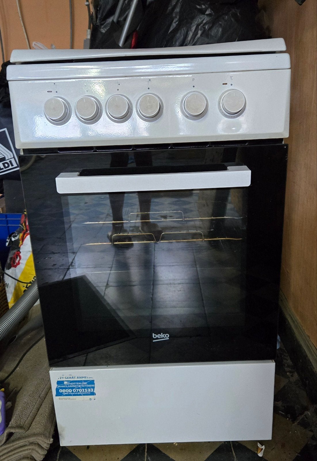 Cuisinière électrique, Electroménager, Enlèvement, Comme neuf, À Poser, Électrique