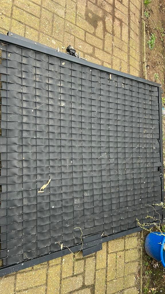 Dubbele tuinpoort, Tuin en Terras, Tuinpoorten, Ophalen, Zo goed als nieuw