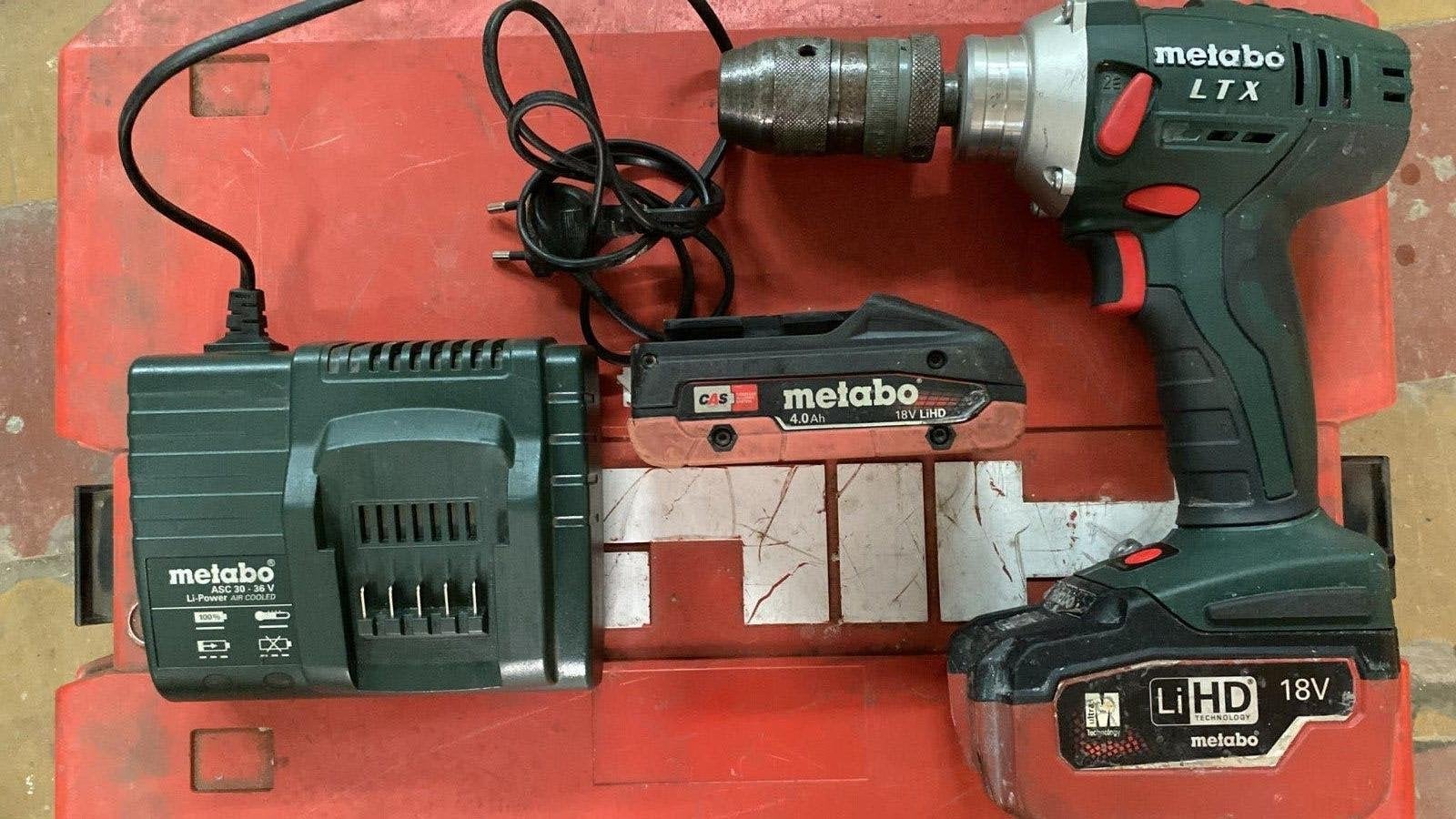 Visseuse metabo 18volt, Bricolage & Construction, Enlèvement ou Envoi, Utilisé