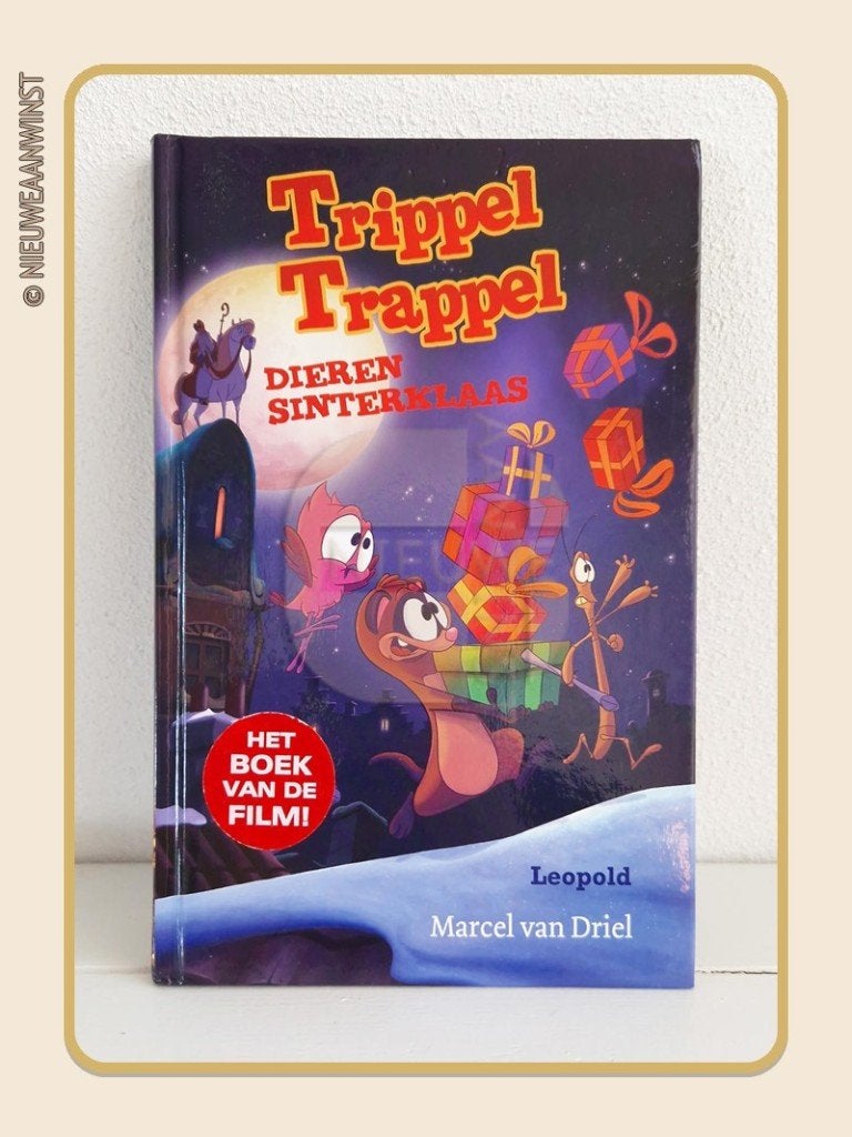 Boek Trippel Trappel Dierensinterklaas, Envoi, Comme neuf