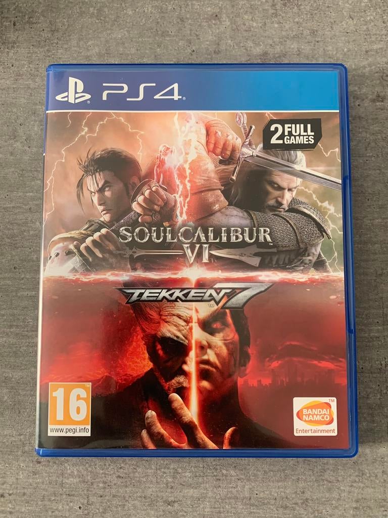 Tekken 7 & soulcalibur 6, Ophalen, Zo goed als nieuw
