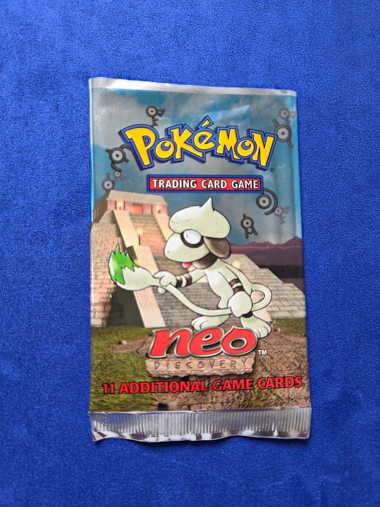 Neo Discovery Booster Pack: Smeargle Art - LEEG pakje, Enlèvement ou Envoi, Utilisé, Booster