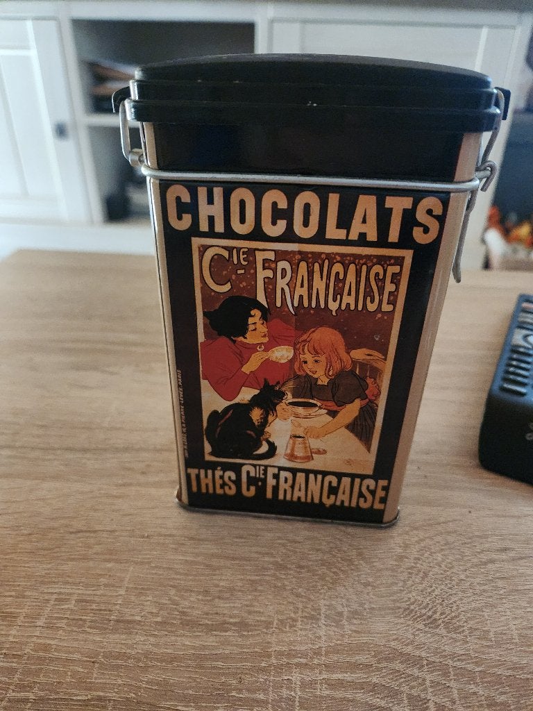 Blikken doos chocolats, Verzamelen, Blikken, Ophalen of Verzenden