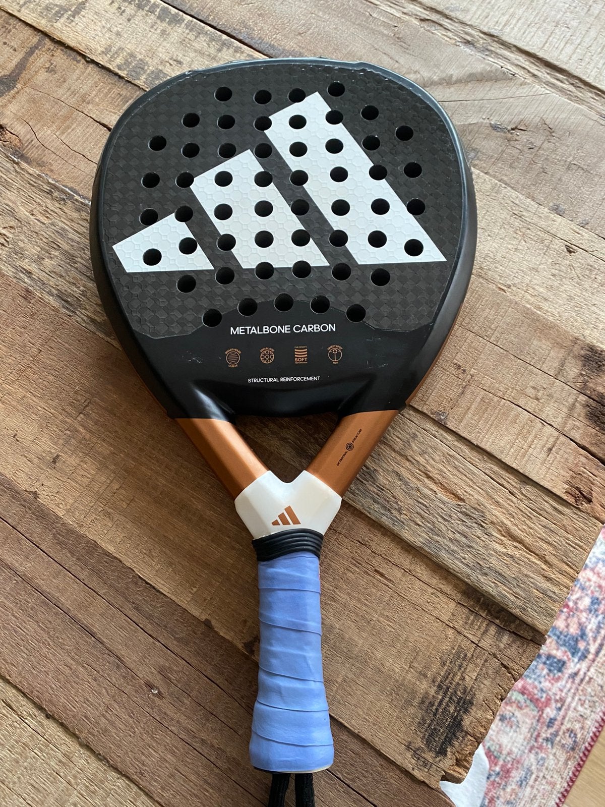 Adidas Metalbone Carbon TE KOOP, Ophalen, Zo goed als nieuw, Padelracket