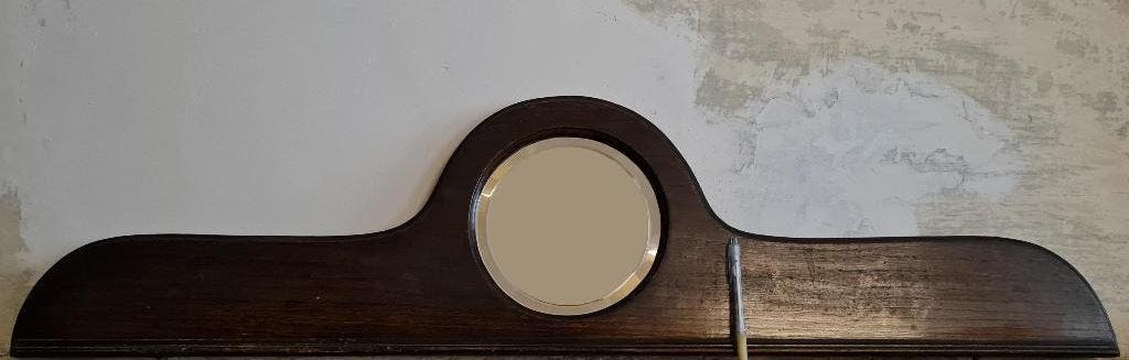 Miroir décoratif accroché au mur, vers 1920, Antiquités & Art, Antiquités | Miroirs, 100 à 150 cm, Moins de 100 cm, Autres formes