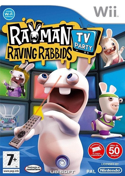 Rayman Raving Rabbids TV Party, Enlèvement ou Envoi, 1 joueur, À partir de 7 ans, Autres genres