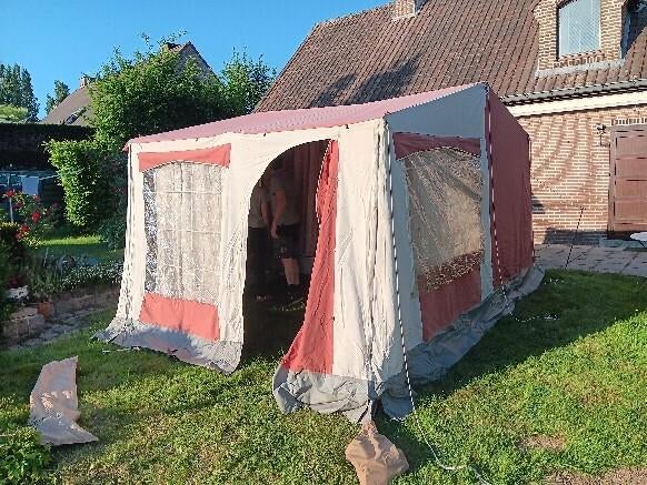 Vouwcaravan, Caravans en Kamperen, Caravans, Standaardzit, Particulier, 500 - 750 kg, Tot en met 4