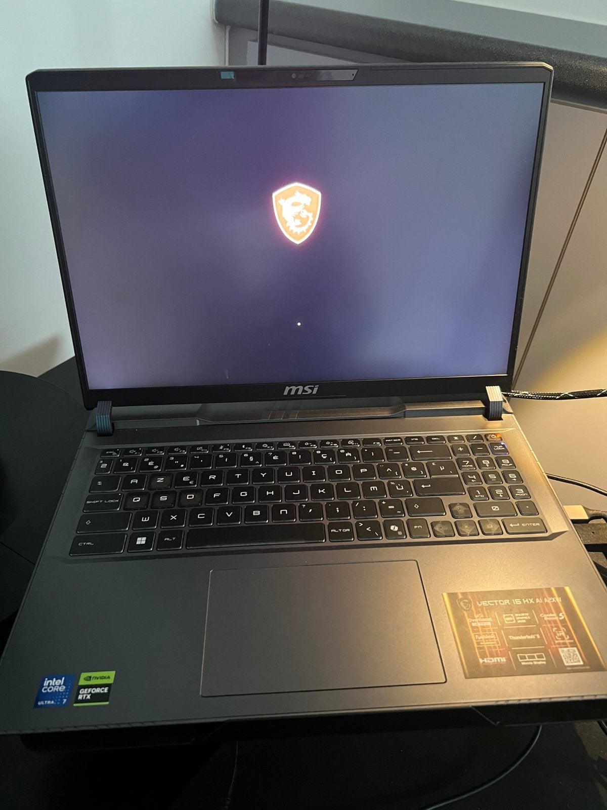 MSI Vector 16 HX AI Gaming Laptop RTX 5070 Ti NIEUWSTAAT, Ophalen, 32 GB, Zo goed als nieuw, Gaming