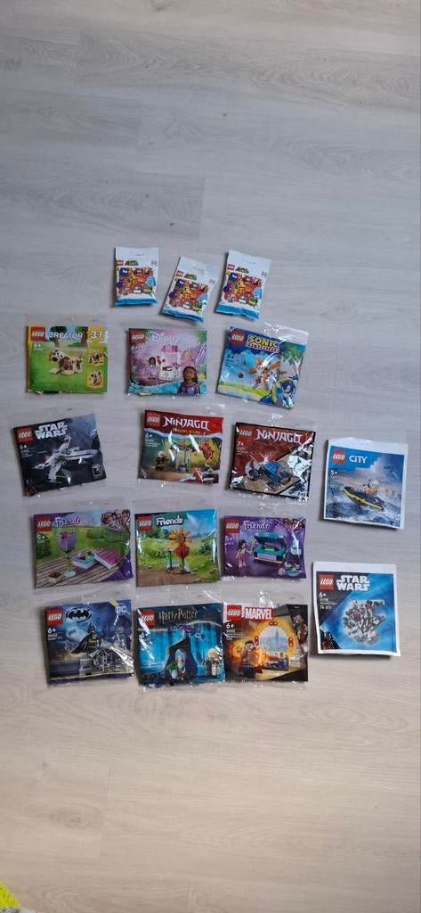 Lego polybags €5/stuk nieuw, Collections, Actions de supermarché, Enlèvement ou Envoi