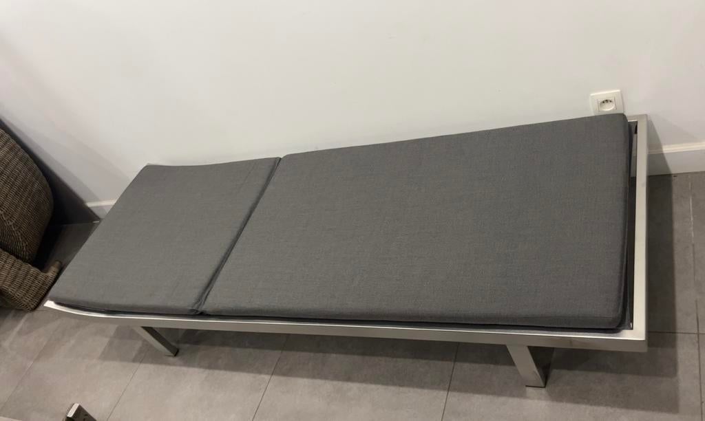 Ligbed Tribù, Tuin en Terras, Ligbedden, Ophalen, Aluminium, Verstelbaar