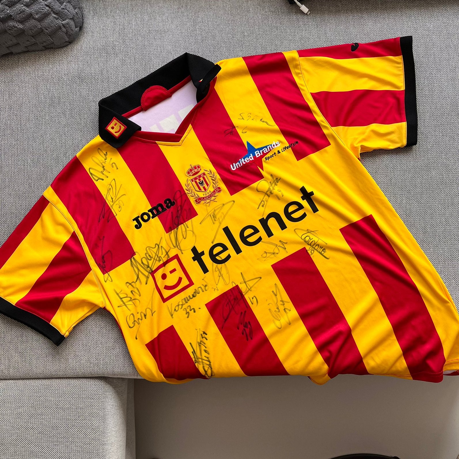 Signed Home Shirt KV Mechelen