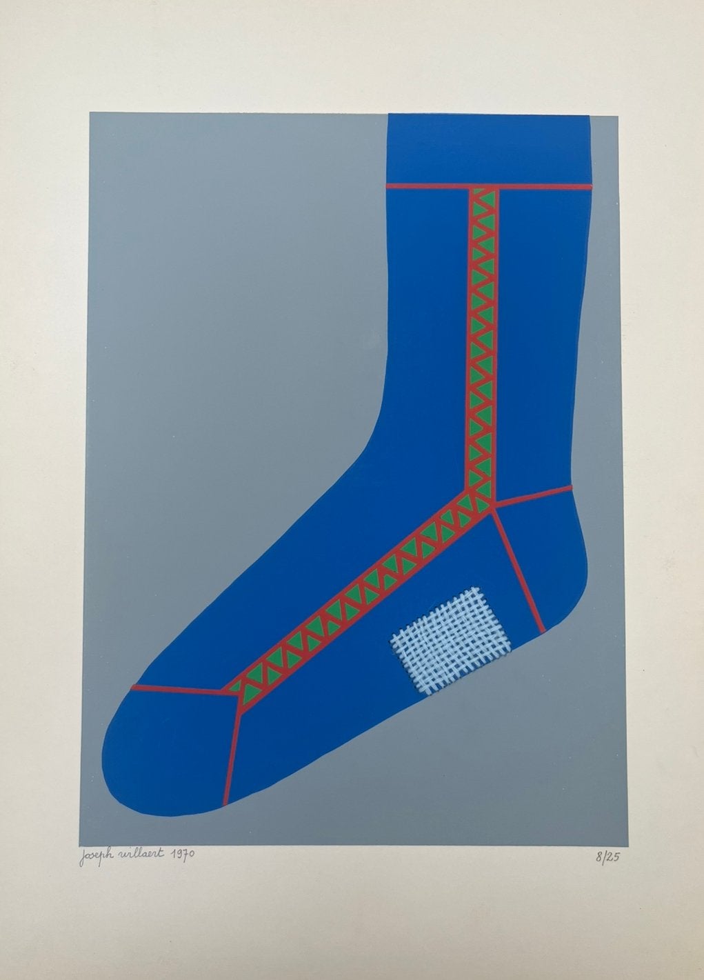 Joseph willaert - sok in gestopt, Antiek en Kunst, Ophalen of Verzenden, Zeefdruk